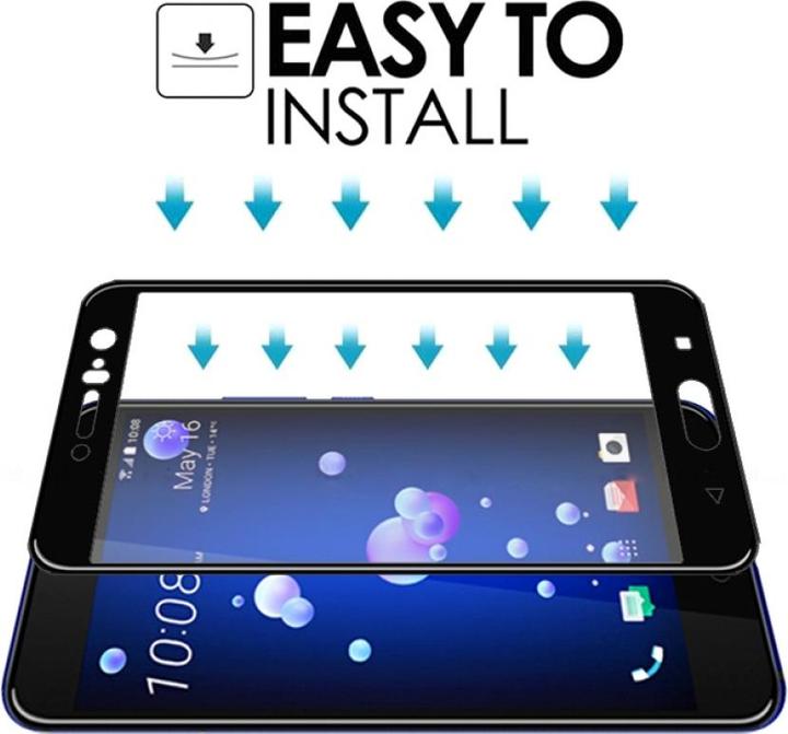 Image du produit Screenguard HTC U11 Full Screen Protection en verre blindé 2.5D 9H (1 pièce(s), HTC U11)