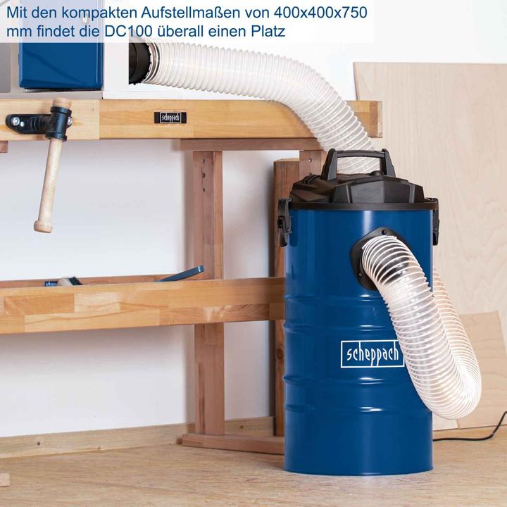 Produktbild Scheppach Absauganlage DC100 (Trockensauger)