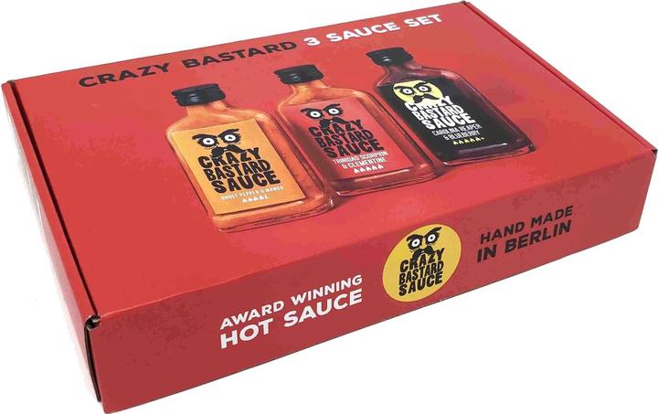 Produktbild Crazy Bastard Sauce 3er-Set (860 g)