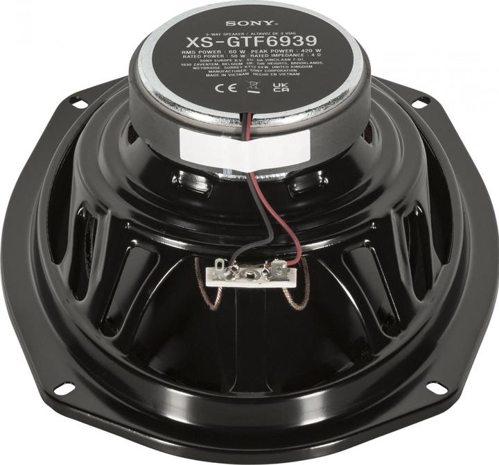 Actual product image Sony XS-GTF6939U (420 W, 16 cm, 6 x 9")