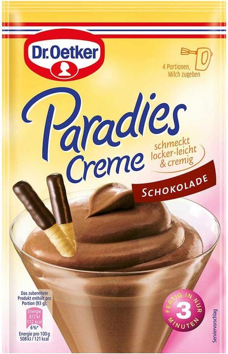 Dr. Oetker Paradiescreme Schoko (74 g)