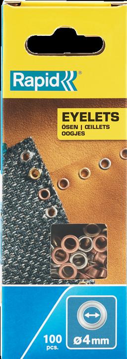 Actual product image Rapid Eyelets 4mm 100 pieces