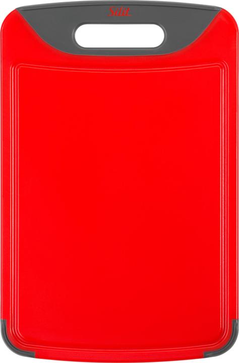 Productafbeelding Silit Snijplank TRanching Board rood 38x25cm rechthoekig van hoogwaardig kunststof