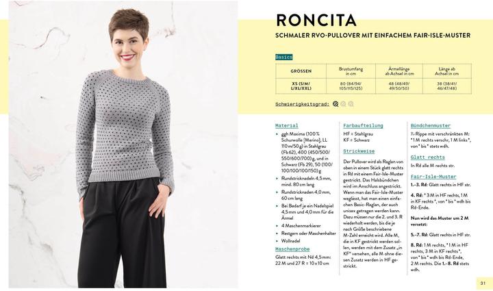 Produktbild Mini-Masterclass - Pullover Stricken (Deutsch, Edition Michael Fischer, 2024)