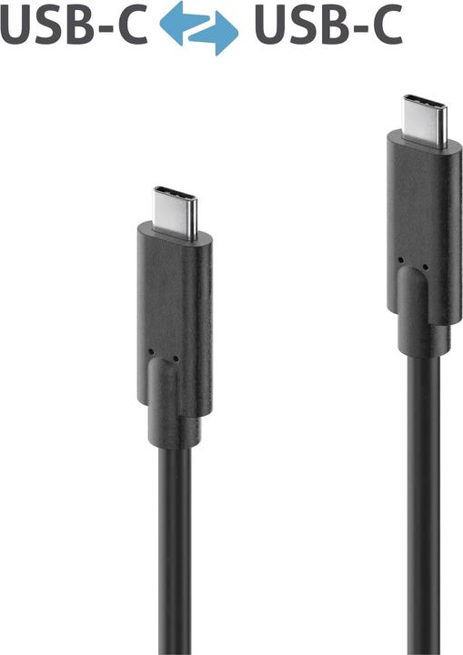 Produktbild Purelink USB C – USB C (1.50 m, USB 3.2 Gen 2, 100 W)