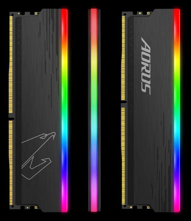 Actual product image Gigabyte Aorus RGB Memory, DDR4-4400, CL19 - 16 GB Dual-Kit (2 x 8GB, 4400 MHz, DDR4-RAM, DIMM)