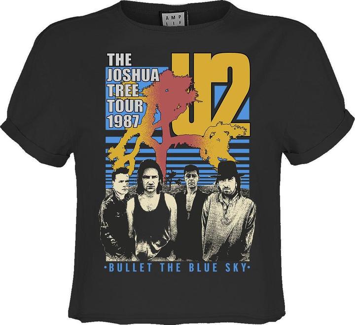 Immagine prodotto Amplified Bullet The Blue Sky Maglietta Corta U2 Donna (XL)