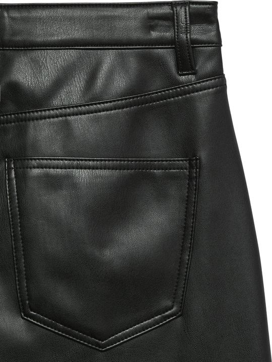 Produktbild Vero Moda VMTESSA Hohe Taille Hose Hose in Lederoptik (W30/L30)