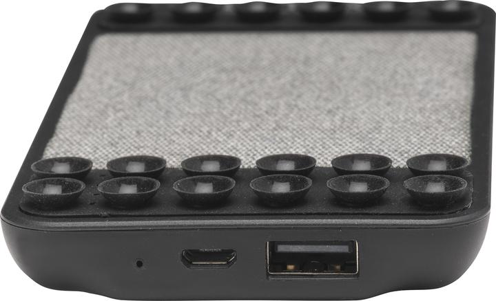 Produktbild Denver PBQ-4000 - POWERBANK MIT KABELLOSER LADEFUNKTION NACH QI-STANDARD UND SAUGNÄPFEN - 4000 mAh (4000 mAh, 14.80 Wh)