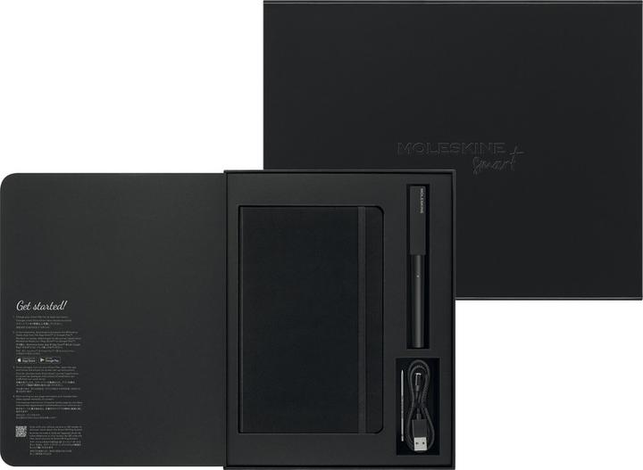 Immagine prodotto Moleskine Taccuino Smart Writing Set Foderato (135 x 210 mm, Righe, Copertina rigida)