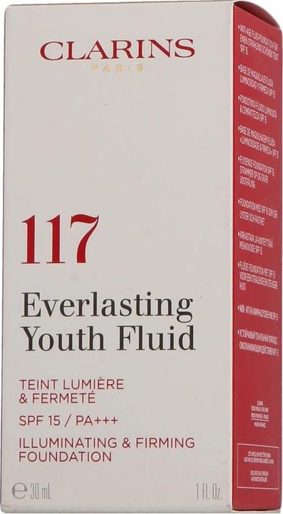 Immagine prodotto Clarins Fluido Giovinezza Eterna (117 Nocciola)