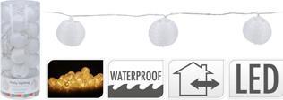Produktbild H & S Collection Party Beleuchtung 20 Lampions Outdoor, 6M Kabel, I (10.70 m)