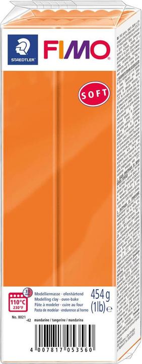 Actual product image Fimo Mod.masse soft tangerine