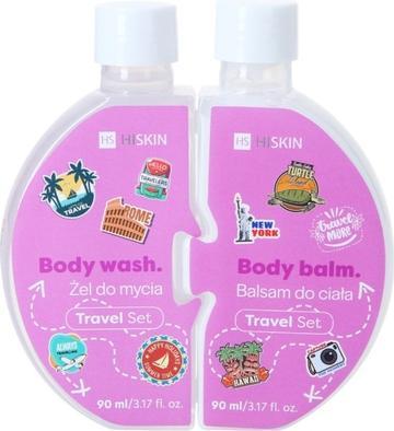 Actual product image Hiskin Puzzle Body Cleansing Gel 90ml + Body Balm 90ml