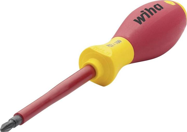 Actual product image Wiha VDE slotted screwdriver So (Slotted screws)