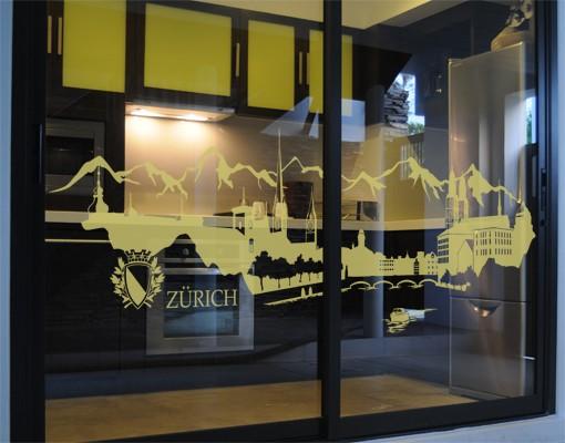 Produktbild Bilderwelten Skyline Zürich (367 x 122 cm)