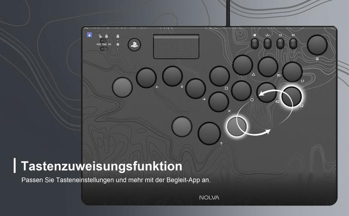 Immagine prodotto HORI NOLVA Mechanical All-Button Arcade Controller (PC, PS5)