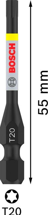 Produktbild Bosch Professional Zubehör PRO Torx Impact Bit (T20)