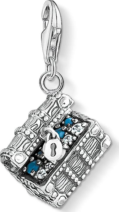 Thomas Sabo Charm-Anhänger Schatztruhe (Silber)