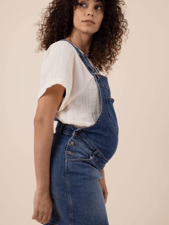 Envie de Fraise Jeans-Latzkleid für die Schwangerschaft SAM (M)