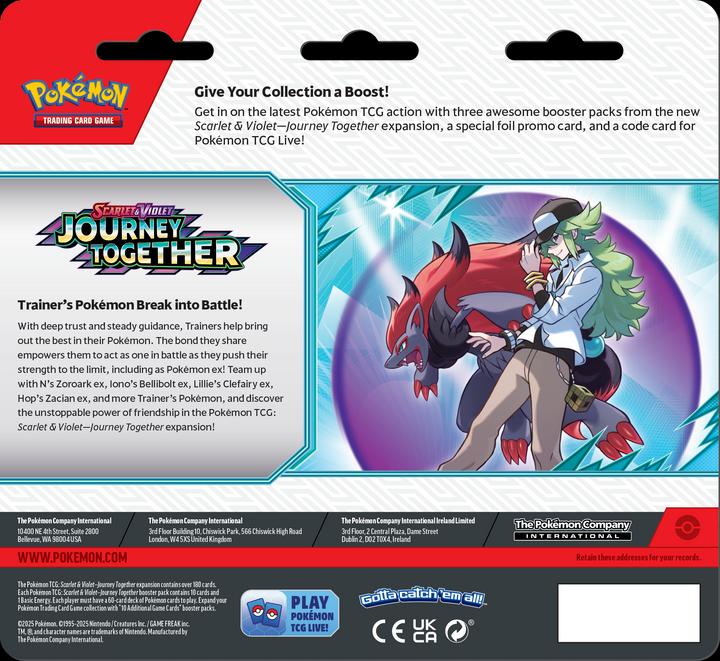 Image du produit Pokémon Journey Together (Anglais, Blister Pack)
