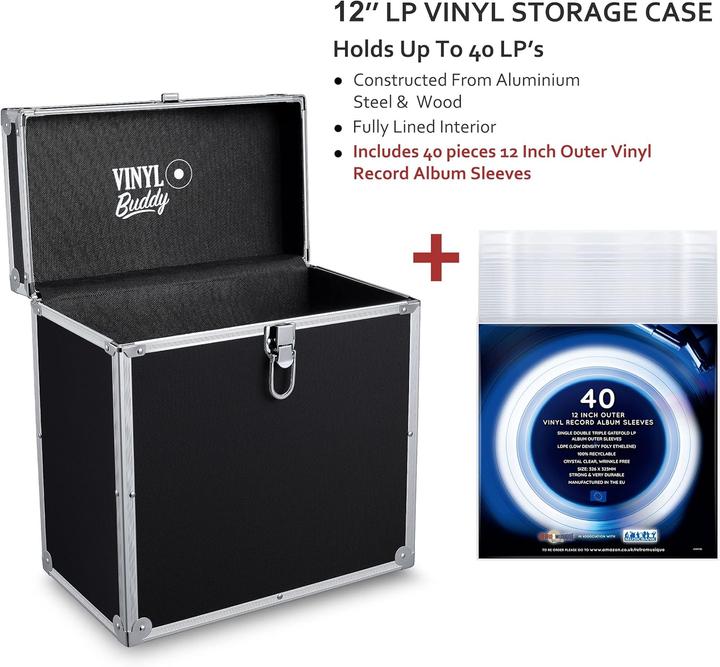 Produktbild Vinyl buddy Schallplattenkoffer