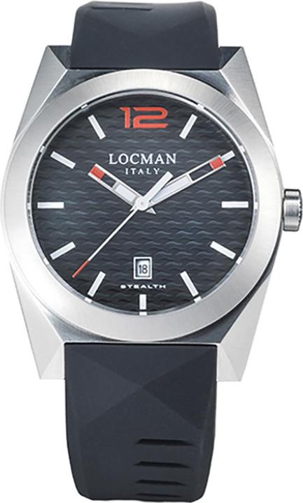 Locman Italy Herrenuhr Stealth Ref. 0810A01S (Analoguhr, 41 mm)