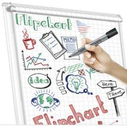 Actual product image Staedtler Lumocolor flipchart marker 356 Flipchart marker with round tips (Black, Pink, Turquoise, Blue, 2 mm, 4 x)