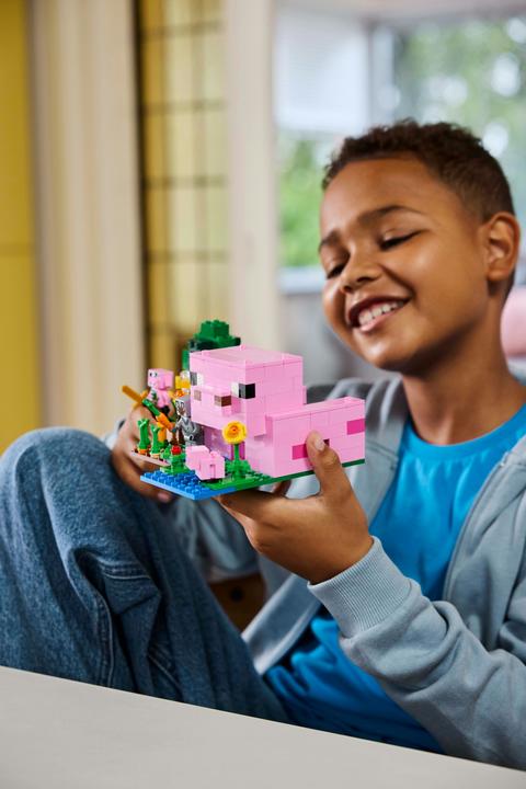 Produktbild LEGO Das Babyschwein-Haus (21268, LEGO Minecraft)