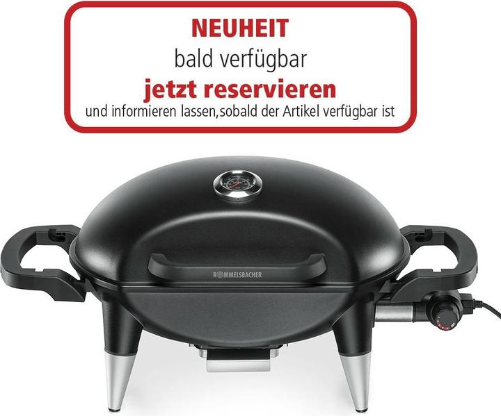 Produktbild Rommelsbacher BARBECUE GRILL *Lieferstart: ab Mitte Juni 2024* (2.20 kW)
