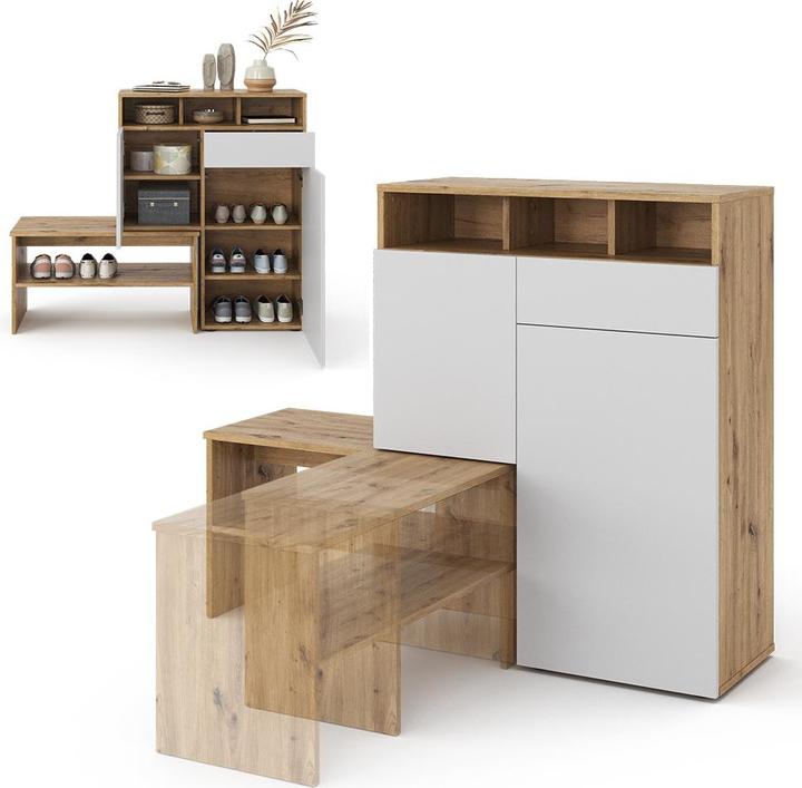 Actual product image Vicco Selena (125 x 35 x 102 cm)