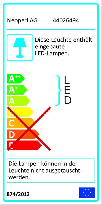 Etichetta energetica Diaqua Esche (Ø 60 cm)