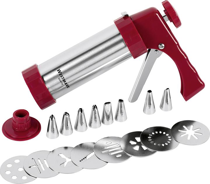 Image du produit Westmark Presse à pâtisserie et seringue à garnir (Presse à biscuits, 250 ml)