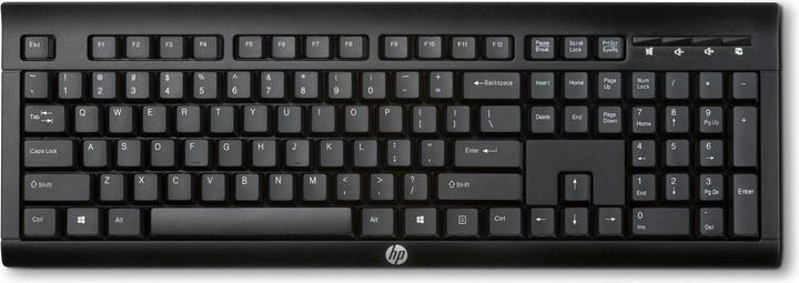 HP Wireless Keyboard K2500 - A (Eng. Int., Wireless)