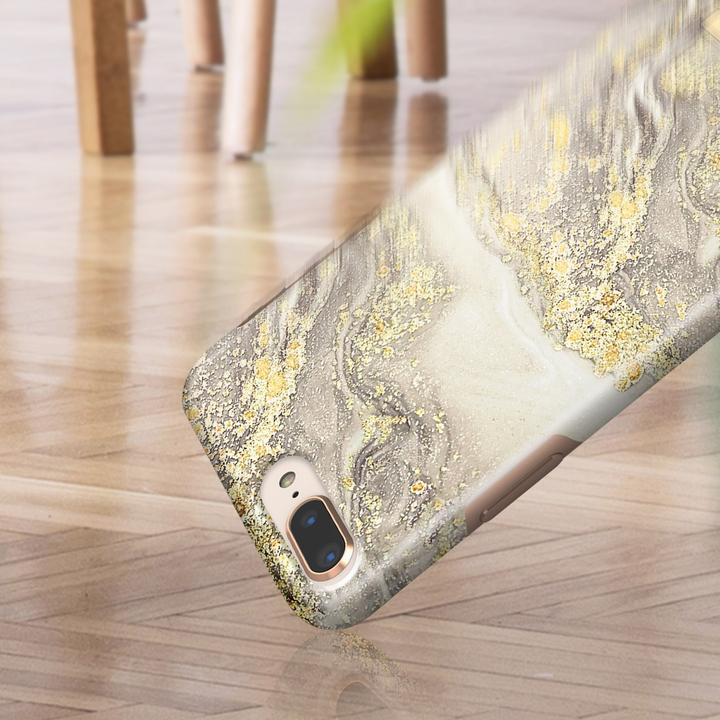 Actual product image iDeal Of Sweden Sparkle Greige Marble (Apple iPhone SE (2nd Gen), Apple iPhone 6s, Apple iPhone 8, Apple iPhone 6, Apple iPhone 7)