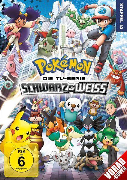 Pokemon - Die TV-Serie: Schwarz und Weiss (DVD, 2024, Deutsch)