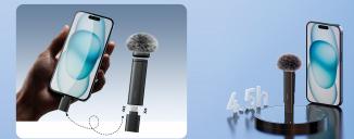 Image du produit Ulanzi WM 10 Portable In Line Microphone (version Type c)