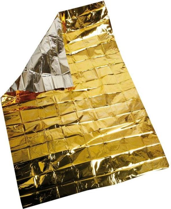 Lampa Isothermische Rettungsdecke gold/silber - 160x210 cm