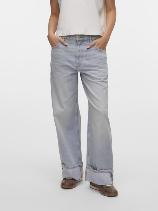 Actual product image Vero Moda VMDARCY Mid Rise Weiter Beinschnitt Jeans Weit geschnitten (W32/L32)