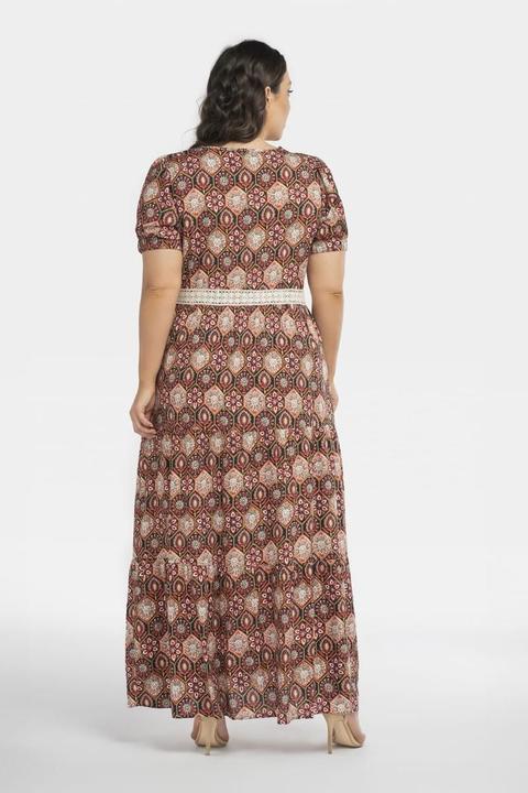 Actual product image Karko Plus-size dresses model (M)