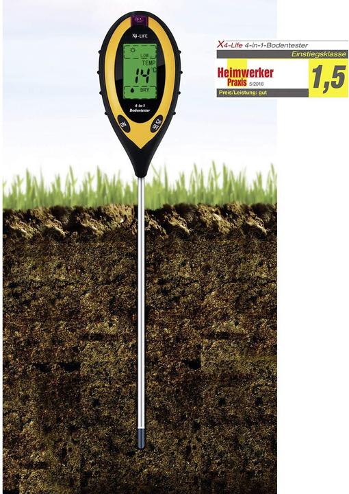 Produktbild X4 4in1 Bodentester