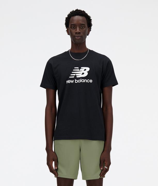 New Balance Stacked Logo T-Shirt (S)