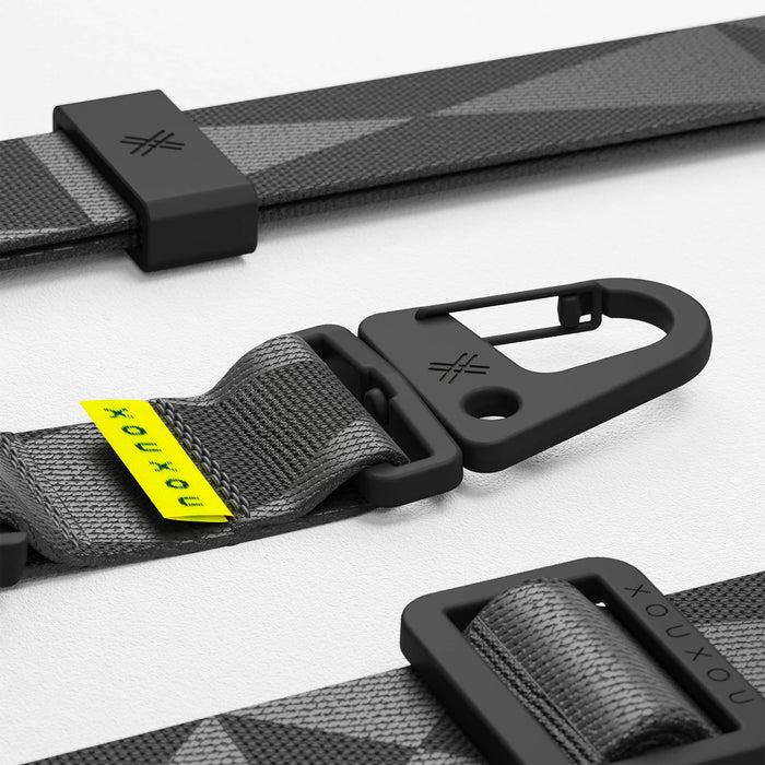 XOUXOU Sangle Lanyard noire (One Size)