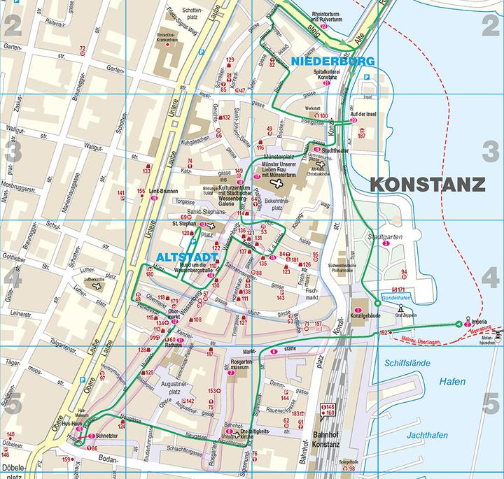 Immagine prodotto CityTrip Konstanz mit Mainau, Reichenau, Meersburg, Friedrichshafen (Tedesco, Daniela Schetar, Frederick Köthe, 2022)