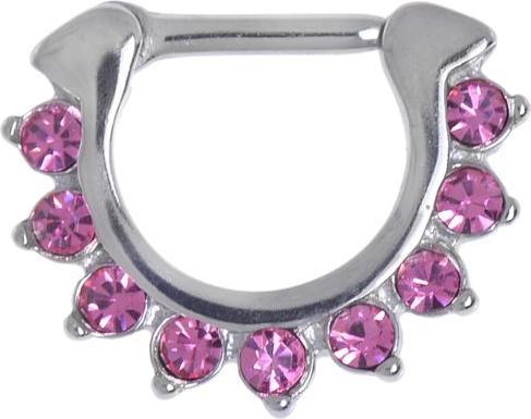 Bijouteria Septumpiercing (Chirurgenstahl 316L, Zirkonia)