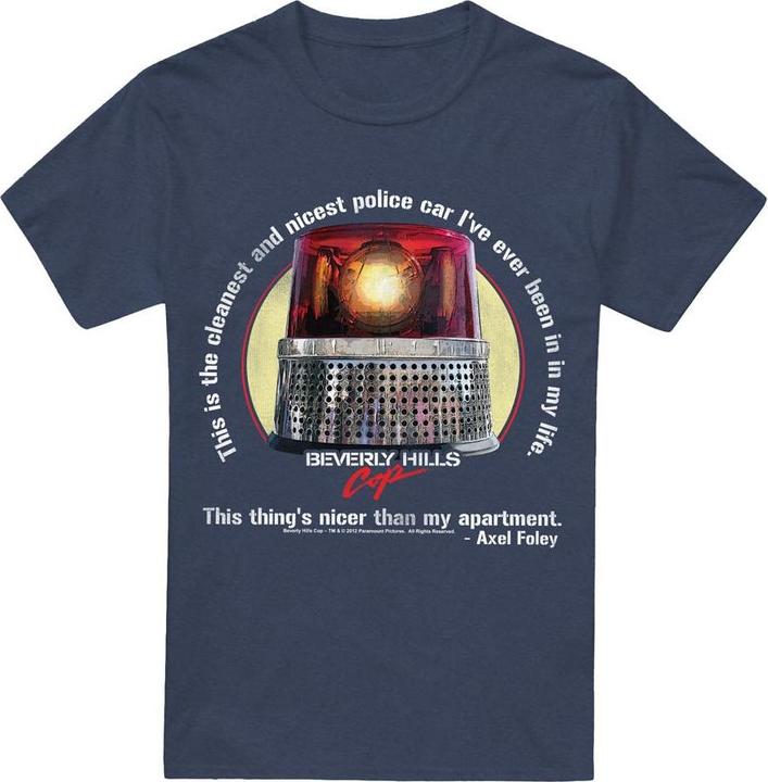 Beverly Hills Cop Nicest Police Car TShirt (M)