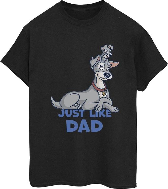 Disney Lady And The Tramp Just Like Dad TShirt (M)