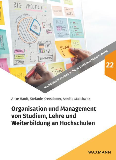 Immagine prodotto Organisation und Management von Studium, Lehre und Weiterbildung an Hochschulen (Tedesco, Annika Maschwitz, Anke Hanft, Anke Kretschmer, 2020)
