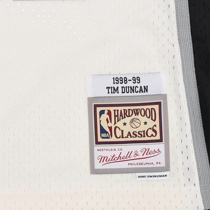 Immagine prodotto Mitchell & Ness Maglia Swingman San Antonio Spurs OFF-WHITE Tim Duncan - S (S)