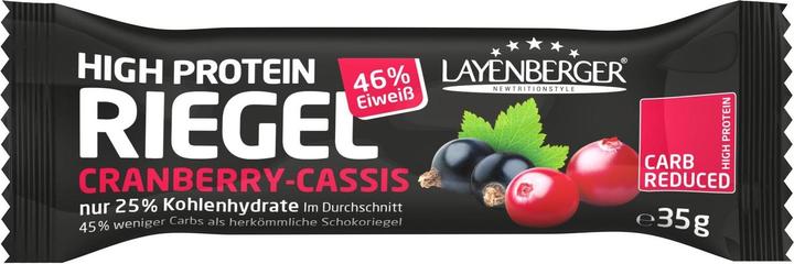 Immagine prodotto Layenberger Barretta proteica Lowcarb.one (18 x 35g) (Cassis, Mirtillo rosso, 18 pz., 630 g)